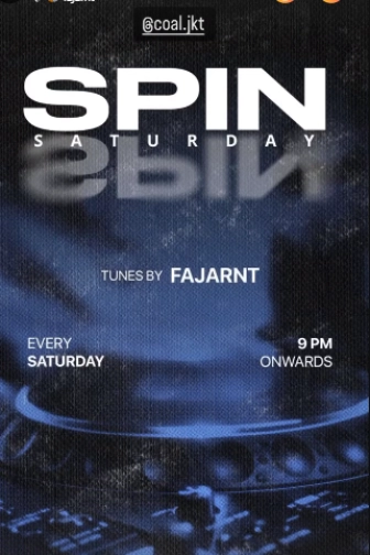 COAL JAKARTA - SPIN SATURDAY