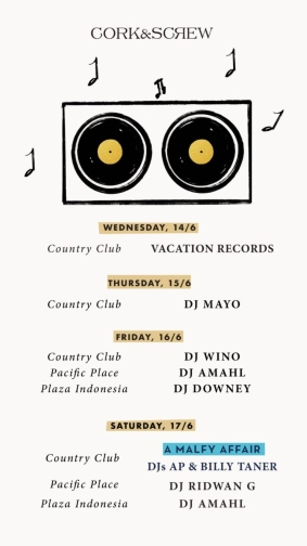 CORK&SCREW COUNTRY CLUB - THURSDAY