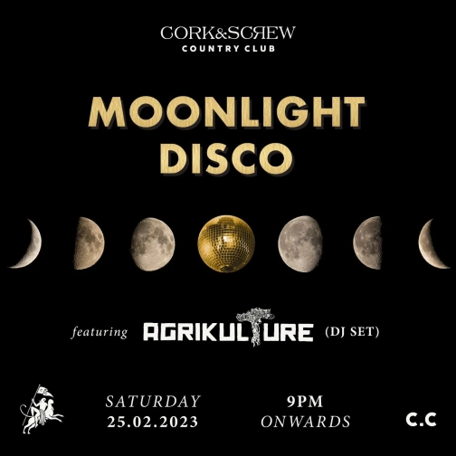 CORK&SCREW JAKARTA - MOONLIGHT DISCO