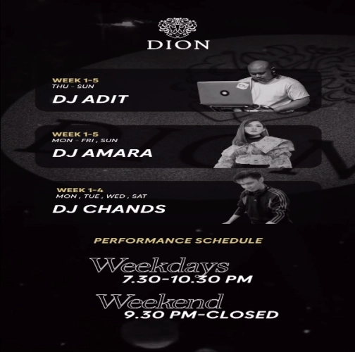 DION JAKARTA - FRIDAY