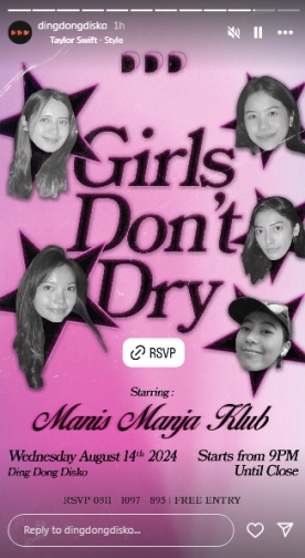 DING DONG DISCO JAKARTA - GIRLS DONT DRY