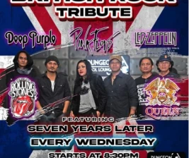 DUNGEON POOL LOUNGE JAKARTA  BRITISH ROCK TRIBUTE