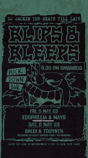 DUCK DOWN JAKARTA - BLIPS & BLEEPSDUCK DOWN