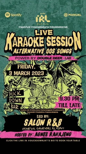 DUCK DOWN JAKARTA - LIVE KARAOKE SESSION