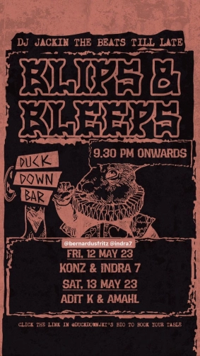 DUCK DOWN JAKARTA - BLIPS & BLEEPS