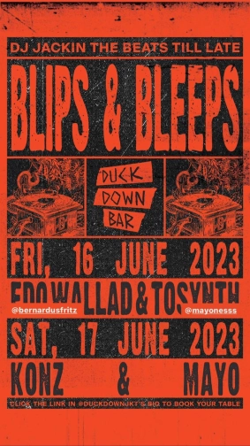 DUCK DOWN JAKARTA - BLIPS & BLEEPS