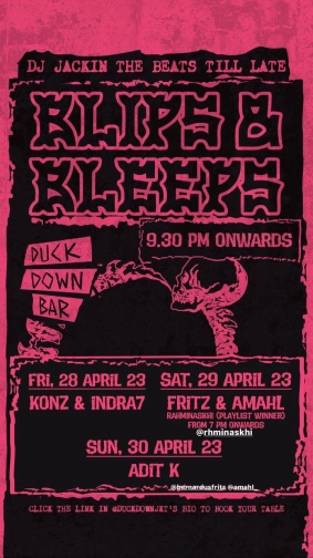 DUCK DOWN JAKARTA - BLIPS & BLEEPS