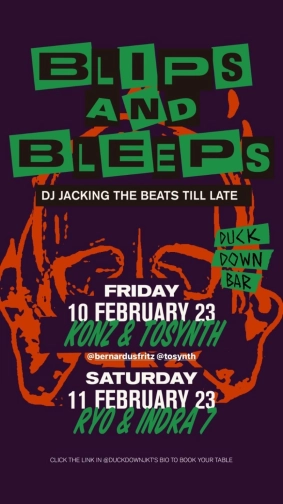 DUCK DOWN JAKARTA - BLIPS & BLEEPS