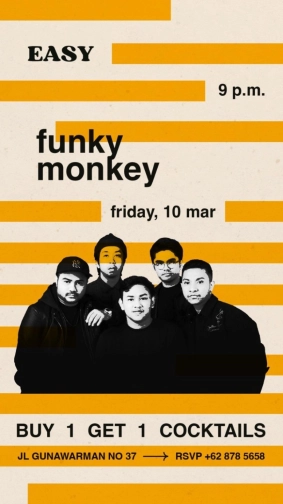 SPEAKEASY JAKARTA - FUNKY MONKEY