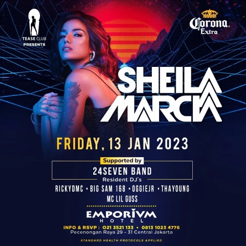 EMPORIUM TEASE CLUB JAKARTA - SHEILA MARCIA