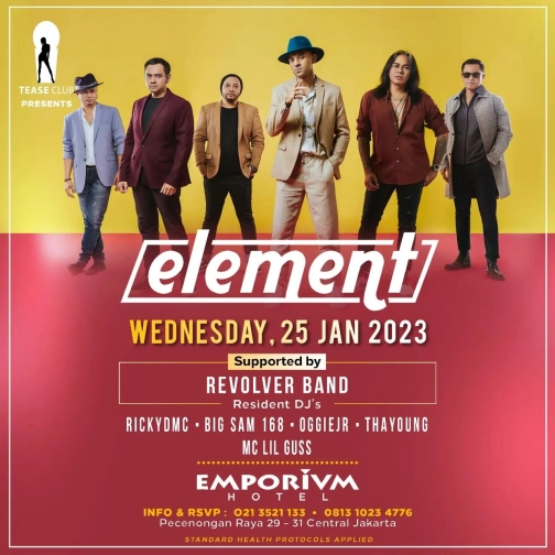 EMPORIUM TEASE CLUB JAKARTA - ELEMENT