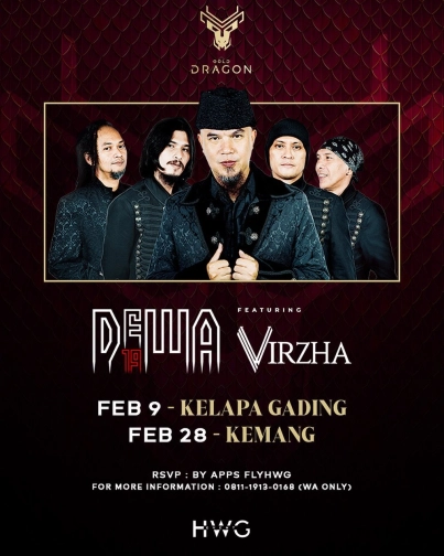 GOLD DRAGON KEMANG - DEWA19 + VIRZHA