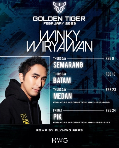 GOLDEN TIGER PIK - WINKY WIRAWAN