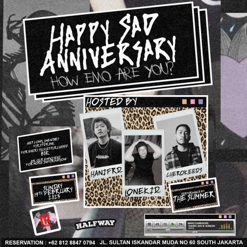 HALF WAY JAKARTA - HAPPY SAD ANNIVERSARY