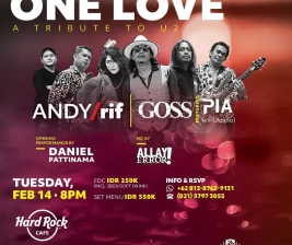 HARD ROCK CAFE JAKARTA  ONE LOVE