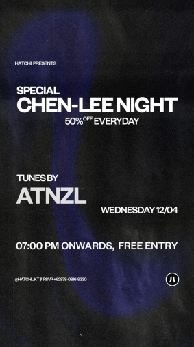 HATCHI JAKARTA - SPECIAL CHEN-LEE NIGHT