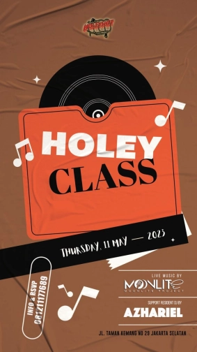 HOLEYSHIT JAKARTA - HOLEY CLASS