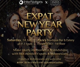 ZAZA JAKARTA  EXPAT NEW YEAR PARTY