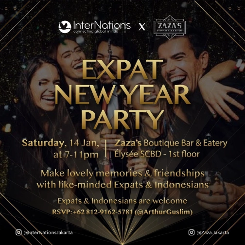 ZAZA JAKARTA - EXPAT NEW YEAR PARTY