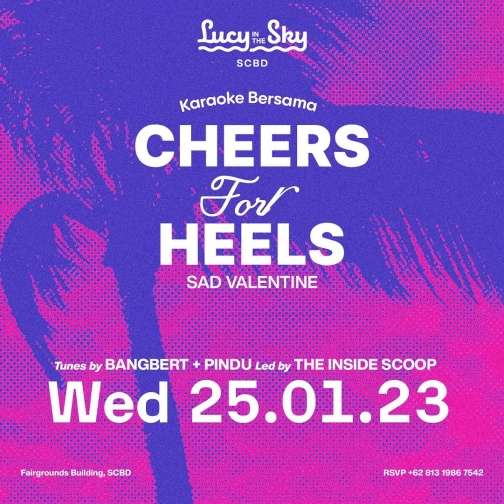 LUCY IN THE SKY SCBD - CHEERS FOR HEELS