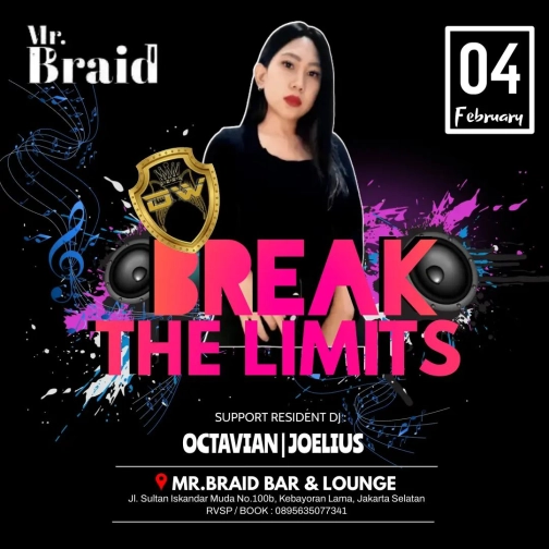 MR BRAID JAKARTA - BREAK THE LIMITS