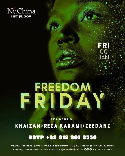 NU CHINA JAKARTA - FREEDOM FRIDAY