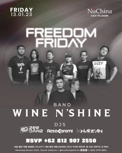 NU CHINA JAKARTA - FREEDOM FRIDAY