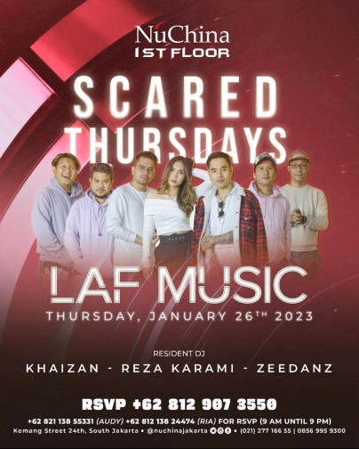 NU CHINA JAKARTA - SCARED THURSDAY