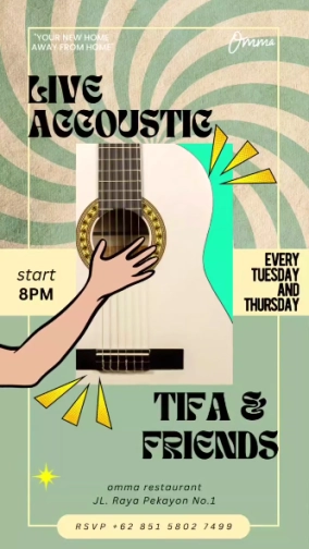 OMMA RESTAURANT BEKASI - ACCOUSTIC THURSDAY