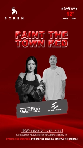 SOREN JAKARTA - PAINT THE TOWN RED