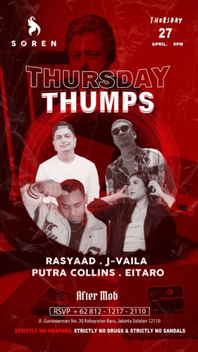 SOREN JAKARTA - THURSDAY THUMPS