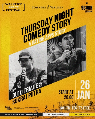 STARK TAPROOM JAKARTA - Thursday Night Comedy Story