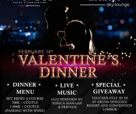 THE ZOETROPE SKYLOUNGE  VALENTINES DINNER