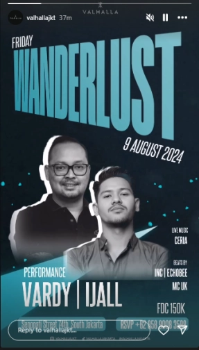 VALHALLA JAKARTA - WONDERLUST