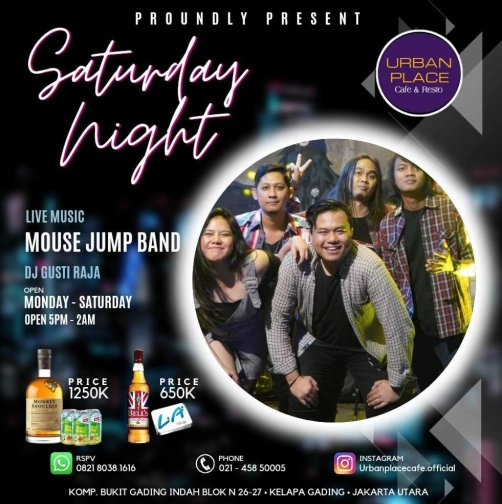 URBAN PLACE JAKARTA - SATURDAY NIGHT