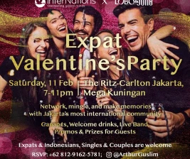 LOBO  JUNO JAKARTA  Expat Valentines Party