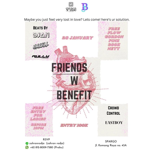 SPARGO JAKARTA - FRIENDS W BENEFIT