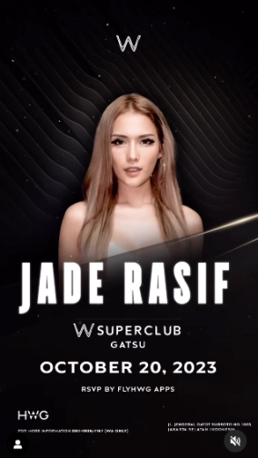 W SUPERCLUB GATSU JAKARTA - JADE RASIF