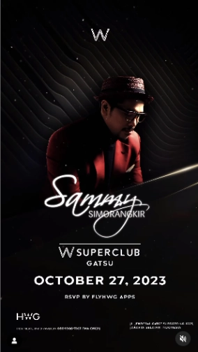 W SUPERCLUB GATSU JAKARTA - SAMMY SIMORANGKIR