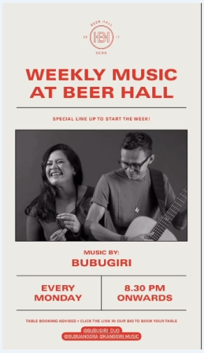 BEER HALL JAKARTA - MONDAY