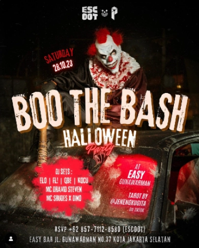 EASY JAKARTA - BOO THE BASH HALLOWEEN PARTY