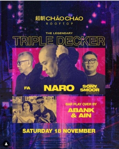 CHAO CHAO JAKARTA - TRIPLE DECKER