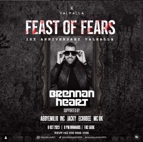 VALHALLA JAKARTA - FEAST OF FEAR ( BRENNAN HEART )