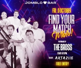 JOMBLOO BAR CILANDAK  FIND YOUR MATCH MBLO 