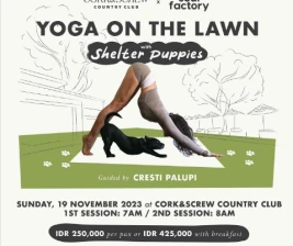 CORKSCREW COUNTRY CLUB  YOGA ON THE LAWN