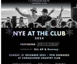 CORKSCREW COUNTRY CLUB  NYE AT CLUB