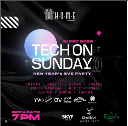 HOME BY MOONSHINE JAKARTA - TECH ON SUNDAY