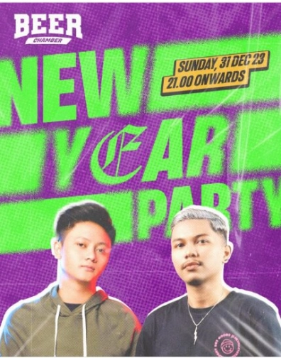 DRAGON X BEER CHAMBER KELAPA GADING - CHAMPIONS NEW YEAR PARTY