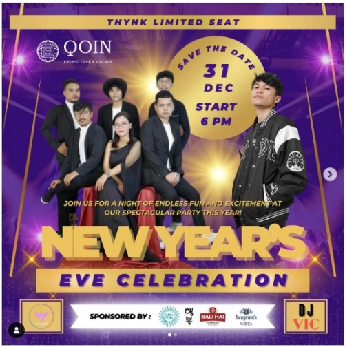 QOIN LOUNGE JAKARTA - NEW YEAR