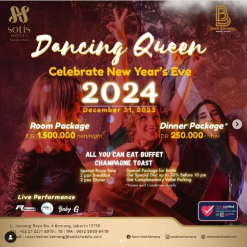 BEER & BARREL KEMANG JAKARTA - Dancing Queen